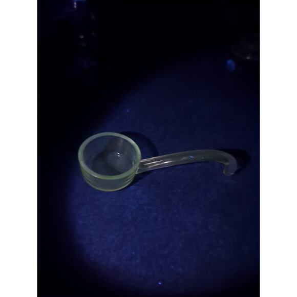 Fostoria Blue Azure Whip Cream Ladle, Dipper, Collectible Glassware, Serveware - Picture 8 of 8